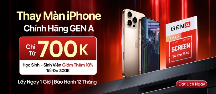 Thay màn hình chính hãng lấy liền